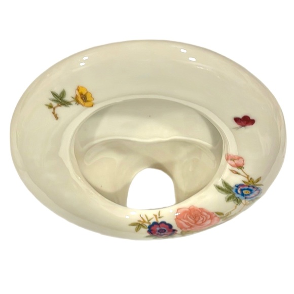 TAKAHASHI East Wind Japanese Vintage Porcelain Oval Picture Frame EUC - Picture 9 of 15